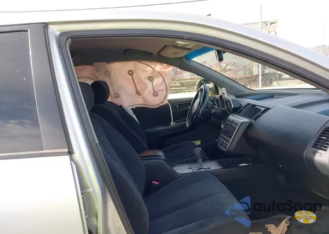 2005 Nissan Murano Sl из США, поврежденный, VIN JN8AZ08W95W405012